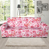 Hawaiian Tropical Flamingo Floral Pattern Print Sofa Covers-grizzshop