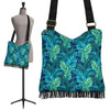 Hawaiian Tropical Palm Leaves Pattern Print Crossbody Bags-grizzshop