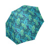 Hawaiian Tropical Palm Leaves Pattern Print Foldable Umbrella-grizzshop