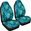 Hawaiian Tropical Palm Leaves Pattern Print Universal Fit Car Seat Cover-grizzshop