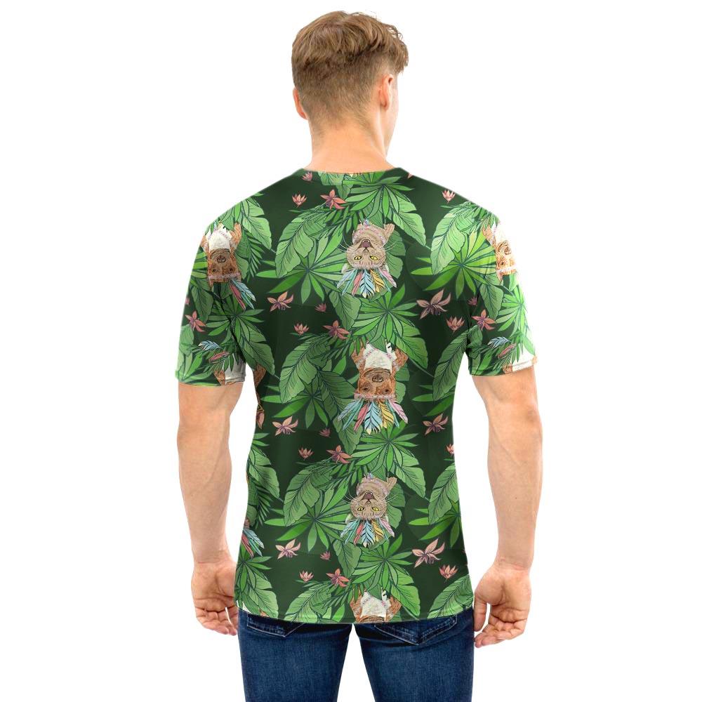 Hawaiian Tropical Pitbull Men T Shirt-grizzshop