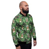 Hawaiian Tropical Pitbull Men's Bomber Jacket-grizzshop