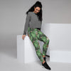 Hawaiian Tropical Pitbull Women's Joggers-grizzshop