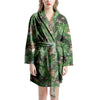 Hawaiian Tropical Pitbull Women's Robe-grizzshop