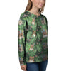 Hawaiian Tropical Pitbull Women's Sweatshirt-grizzshop