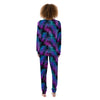 Hawaiian Tropical Purple Print Pattern Women's Pajamas-grizzshop