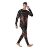 Head Of a Horned Goat Print Men's Pajamas-grizzshop