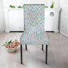 Heart And Flower Valentine's Day Print Pattern Dining Chair Slipcover-grizzshop