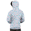 Heart And Flower Valentine's Day Print Pattern Men's Hoodie-grizzshop