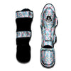 Heart And Flower Valentine's Day Print Pattern Muay Thai Shin Guards-grizzshop