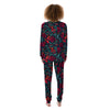 Heart And Rose Print Pattern Women's Pajamas-grizzshop