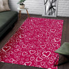 Heart Pattern Print Floor Mat-grizzshop