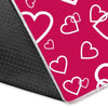 Heart Pattern Print Floor Mat-grizzshop