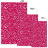 Heart Pattern Print Floor Mat-grizzshop