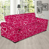 Heart Pattern Print Sofa Covers-grizzshop