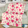 Heart Print Pattern Blanket-grizzshop