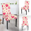 Heart Print Pattern Chair Cover-grizzshop