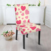 Heart Print Pattern Chair Cover-grizzshop