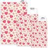 Heart Print Pattern Floor Mat-grizzshop