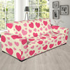 Heart Print Pattern Sofa Covers-grizzshop