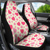 Heart Print Pattern Universal Fit Car Seat Cover-grizzshop