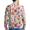 Heart Psychedelic Peace Sign Print Pattern Men's Sweatshirt-grizzshop