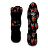 Heart Sacred Print Pattern Muay Thai Shin Guards-grizzshop