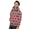 Heart Valentine's Day Print Pattern Men's Hoodie-grizzshop