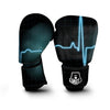 Heartbeat Teal Print Boxing Gloves-grizzshop