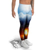 Heaven And Hell Print Men's Leggings-grizzshop