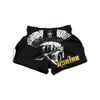 Helmet Ancient Spartan Print Muay Thai Boxing Shorts-grizzshop