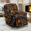 Hen Farm Chicken Eggs Pattern Print Recliner Cover-grizzshop