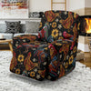 Hen Farm Chicken Eggs Pattern Print Recliner Cover-grizzshop