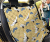 Heron Japanese Pattern Print Pet Car Seat Cover-grizzshop