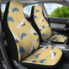 Heron Japanese Pattern Print Universal Fit Car Seat Covers-grizzshop