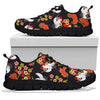 Heron Japanese Print Pattern Sneaker Shoes For Men Women-grizzshop