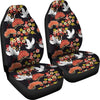 Heron Japanese Print Pattern Universal Fit Car Seat Covers-grizzshop