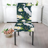 Heron Lotus Pattern Print Chair Cover-grizzshop