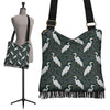 Heron Pattern Print Crossbody bags-grizzshop