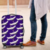 Heron Print Pattern Luggage Cover Protector-grizzshop