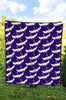 Heron Print Pattern Quilt-grizzshop