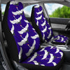 Heron Print Pattern Universal Fit Car Seat Covers-grizzshop