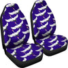 Heron Print Pattern Universal Fit Car Seat Covers-grizzshop