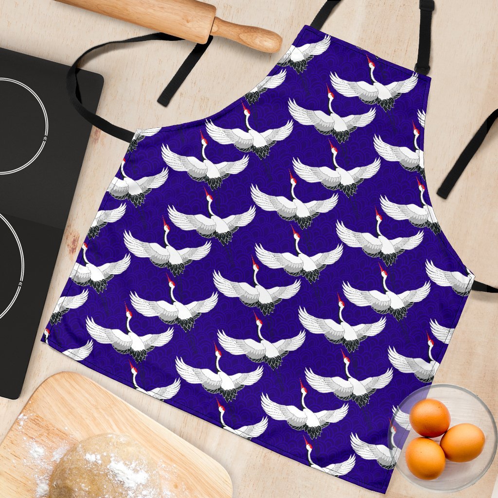 Heron Print Pattern Women's Apron-grizzshop