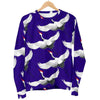 Heron Print Pattern Women's Sweatshirt-grizzshop