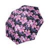 Hibiscus Floral Tropical Hawaiian Flower Palm Leaves Pattern Print Foldable Umbrella-grizzshop