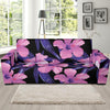 Hibiscus Floral Tropical Hawaiian Flower Palm Leaves Pattern Print Sofa Covers-grizzshop