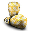 Load image into Gallery viewer, Hibiscus Flower And Camo Yellow Print Pattern Boxing Gloves-grizzshop