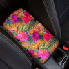 Hibiscus Flower Hawaiian Yellow Print Car Console Cover-grizzshop