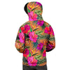 Hibiscus Flower Hawaiian Yellow Print Men's Hoodie-grizzshop